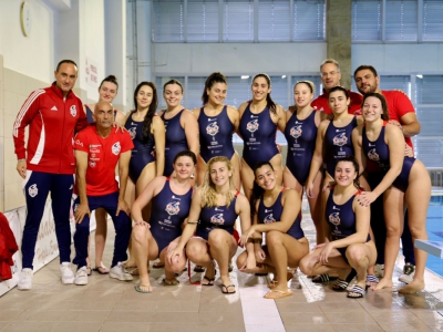 Smile Cosenza Pallanuoto, terza vittoria europea: travolto l’avversario. Si torna in Calabria