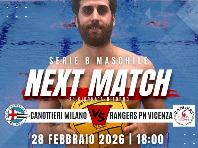  Serie B: la Canottieri Milano cerca il riscatto contro Rangers  Pallanuoto Vicenza