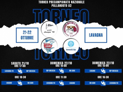 Torneo Di Pallanuoto Per Le Di Squadre A A Lavagna Waterpolo People