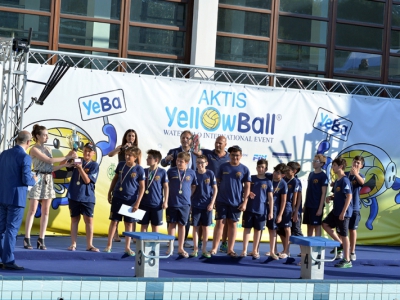 L'Under 13 della Canottieri Napoli nello Yellow Ball 2015