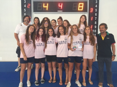 La Como Nuoto settima classificata