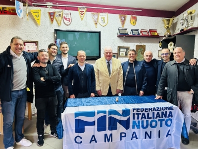 Enrico Gallozzi eletto nuovo presidente della Fin provinciale di Salerno. Rinnovate le cariche del comitato