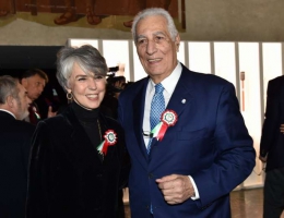 Eraldo Pizzo con Novella Calligaris