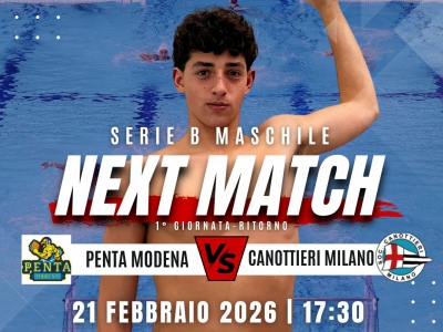 Serie B, Canottieri Milano cerca punti pesanti sul campo di Modena