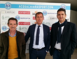 Pino Porzio con Maurizio Castagna e Alessandro De Tursi