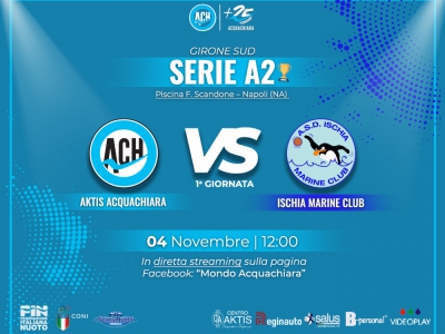 L’Aktis Acquachiara è pronta al debutto in campionato: domani alla Scandone il derby con l’Ischia