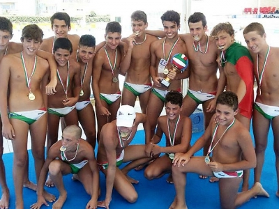 Il Robertozeno Posillipo campione d'Italia 2016