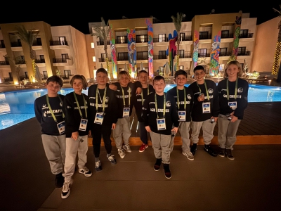 I giovani dell&rsquo;AGN Energia Bogliasco 1951 volano in Egitto